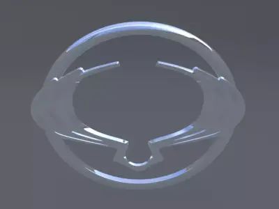 Ssangyong Logo 3D model