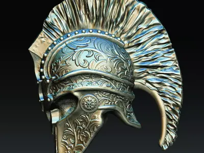 KNIGHT HELMET  3D print model