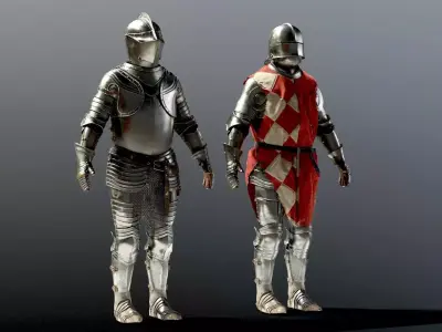 SOLDIER Medieval Armor 3D model