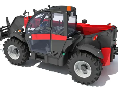  Telescopic Handler  3D model