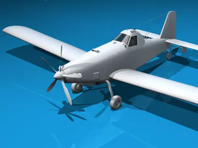 AT-802F Air Tanker 3D model
