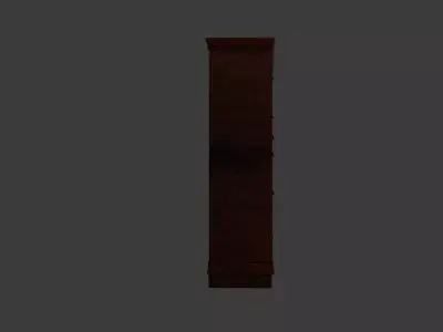 Antique Chifforobe Low-poly 3D model