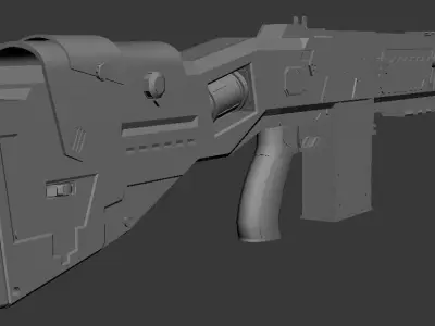 Future Rifle 3D model purchase