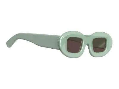Mint Sunglasses 3D model