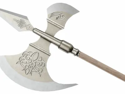 Halberd 05 3D model
