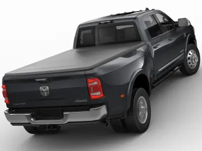 Ram 3500 HD Limited Dually 2019 3D model purchase