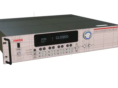 Keithley Electrical test and measurement equipment Low-poly 3D model