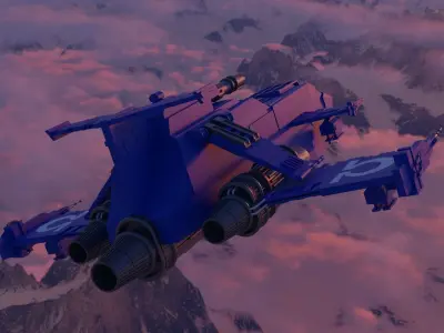 Thunderhawk Gunship  3D model