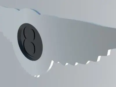 Bentley 3D logo 3D model