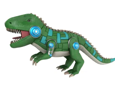 Dino Toy 3D model get