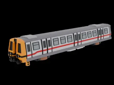 Metro Cammell EMUs Train Model for 3D printing 3D print model