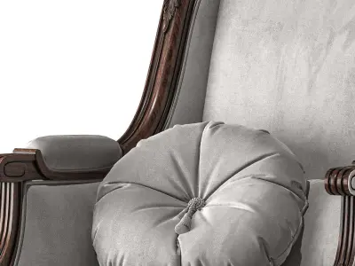 chairish armchair art 6958 3D model