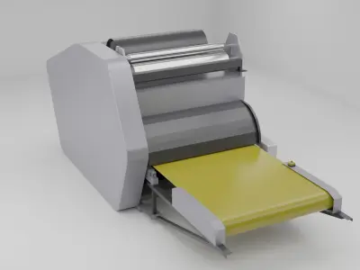Automatic Cutting Machine 3D model