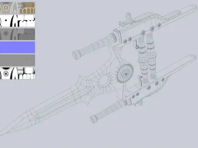 Katar Low-poly 3D model