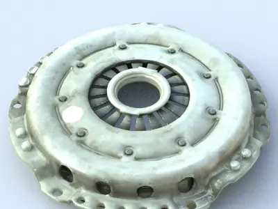 Clutch Basket Luk Low Poly Low-poly 3D model