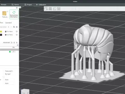 Custom3Dprint Minifigure Accessory - Minifigure Hair S2 - 107 3D print model