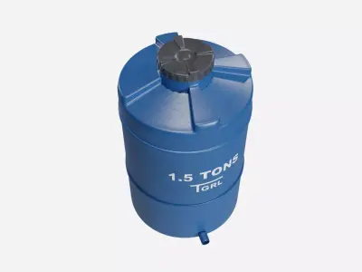 WATER TANK 02 3D model