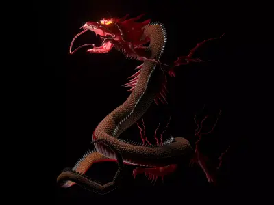Chinese Dragon 3D model