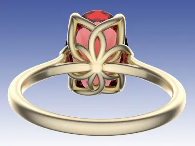 Ring Engagment Filigree 3D print model