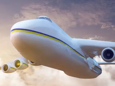 Antonov An-225 Mriya 3D model get