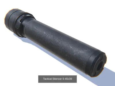 Tactical Silencers Bundle 3D Model Pack