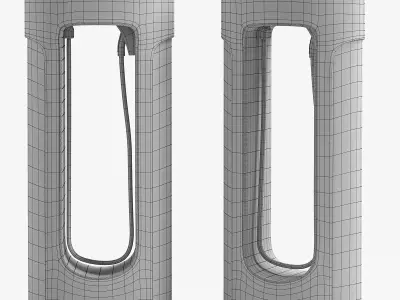 Tesla Electric Vehicle Charging Station 3D model purchase