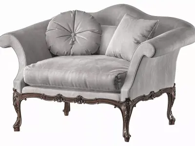 ronald phillips armchair 124 3D model