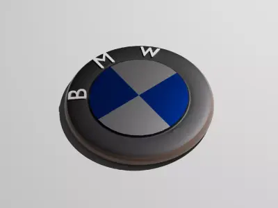CAR AMBLEM LOW POLY - READY TO PLAY Free low-poly 3D model