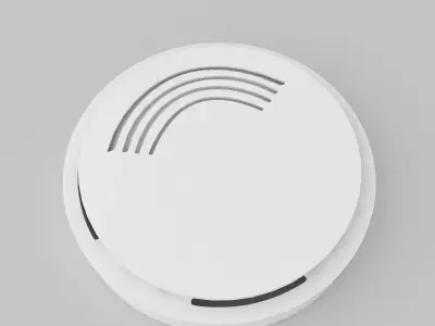 Smoke Detector 3D model buy