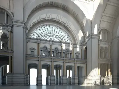 Great Hall 3D model