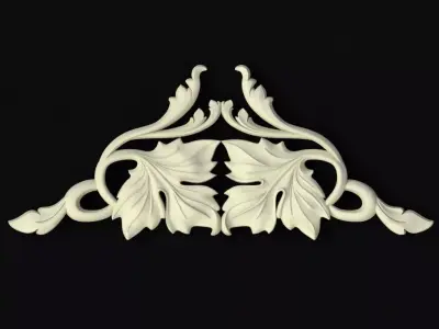 dekor ornate ornament 3D model