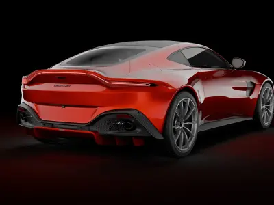 Aston Martin Vantage Free 3D model purchase