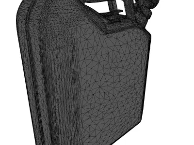 Military Fuel Jerry Can 3D model