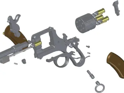 Mauser Zig-Zag fixed 3D model