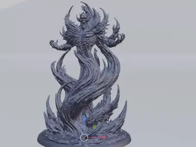 Void Shard Star God Desk Ornament 3D Printable Unscaled 3D print model