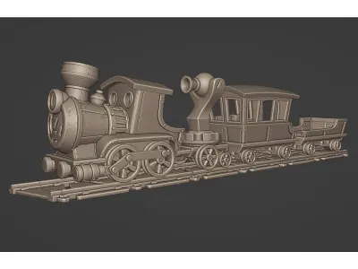 Spirit Train - Zelda Spirit Tracks 3D print model