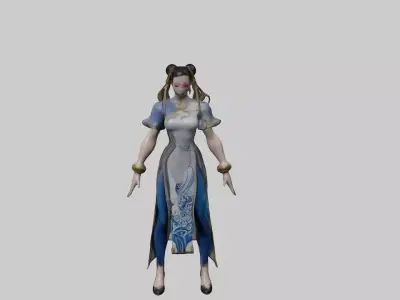 Chun li 3D model