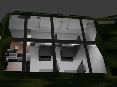 Low-Poli Plastun SN 3D model