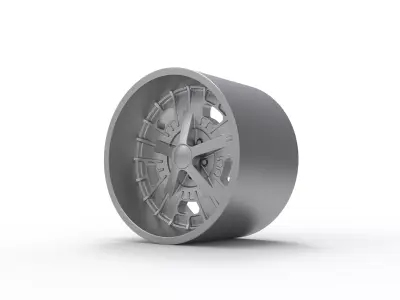 FOOSE GUSSET WHEEL 3D PRINT MODEL  3D print model