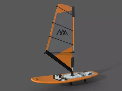 Sail Boards Models 3D model