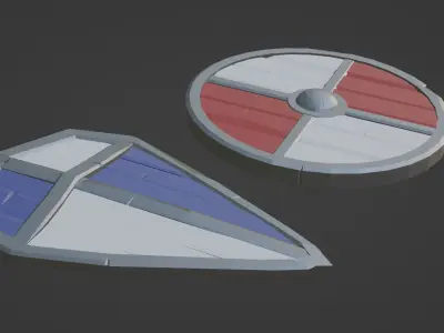 Low poly pack Low-poly 3D model