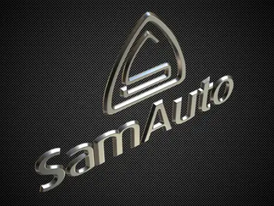 sam auto logo 3D model
