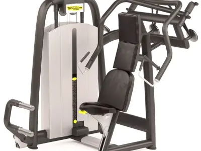 TechnoGym Shoulder Exercise and Fitness Machine 3D model