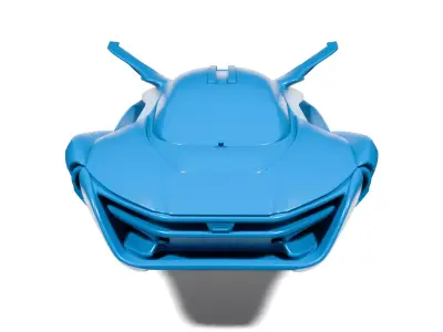 Flying car 3D print model purchase