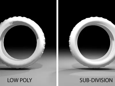 Tyre 5 3D model