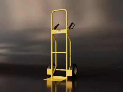 Hand Truck 3D model