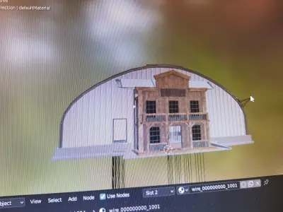 Fighting 3d Garage Fps Low-poly 3D model