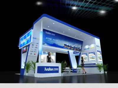 Exhibition - Area - 9X6-3DMAX2009-087 3D model