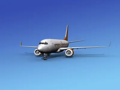 Boeing 737-700ER Easy Jet 3D model