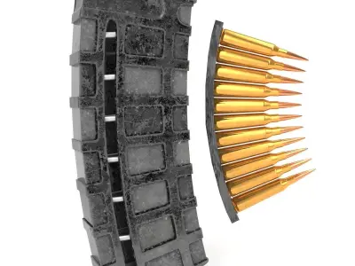 old magazine 3D model